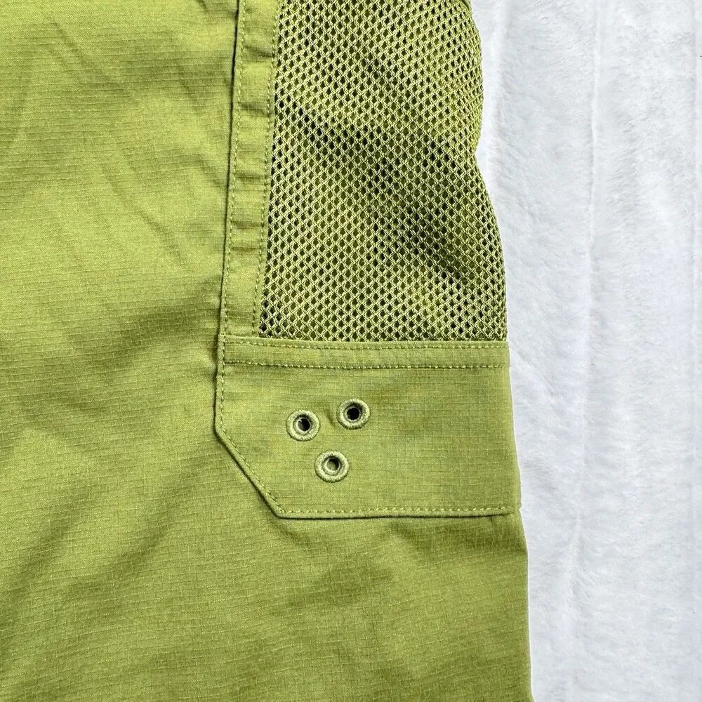 The North Face Class V Pathfinder FlashDry-XD Belt Shorts Mens Size 2XL Green